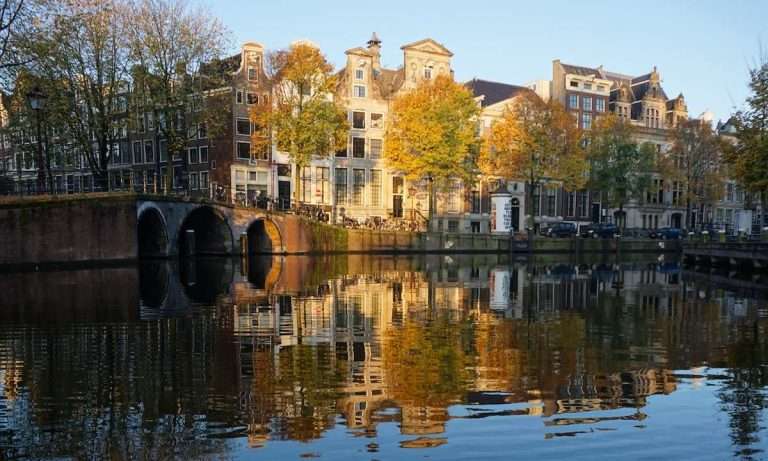 Amsterdam Early Morning Canal Cruise - canals like a mirror